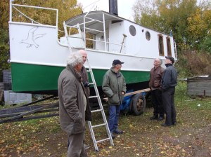 Gubbarna inspekterar Måsen