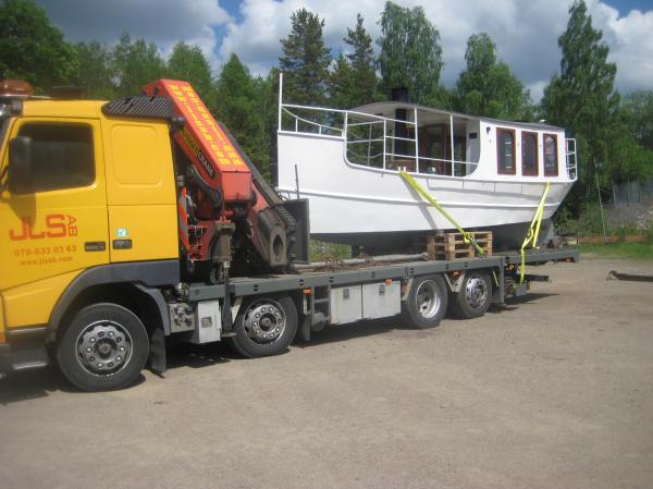 Lastat och klart för resan till Ludvika och sjön Väsman