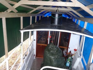 Panna och maskin konserverade